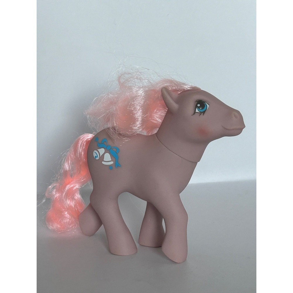 Vintage 80s My Little Pony G1 Mail Order Wedding Pony Lavender Satin 'n Lace